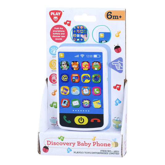 Playgo baby smartphone speelgoed met geluid en licht voor kinderen.