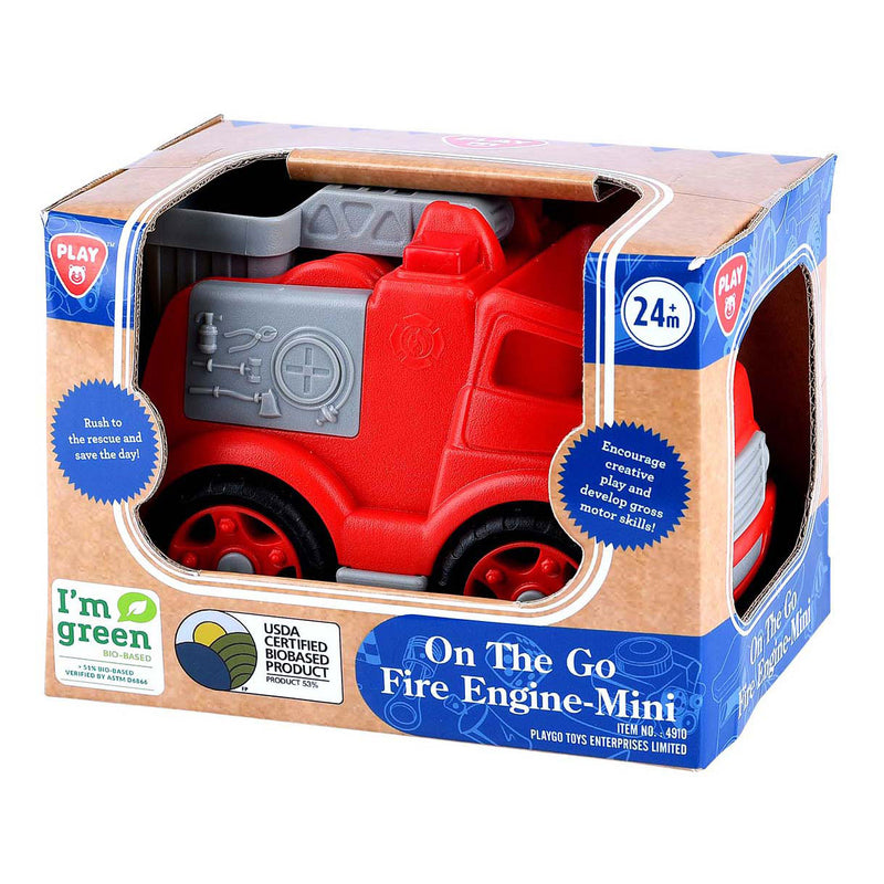 Afbeelding laden in galerijviewer, Playgo bio based brandweerauto - 15cm
