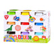 Playgo kleiset 9 kleuren - 9x56gram