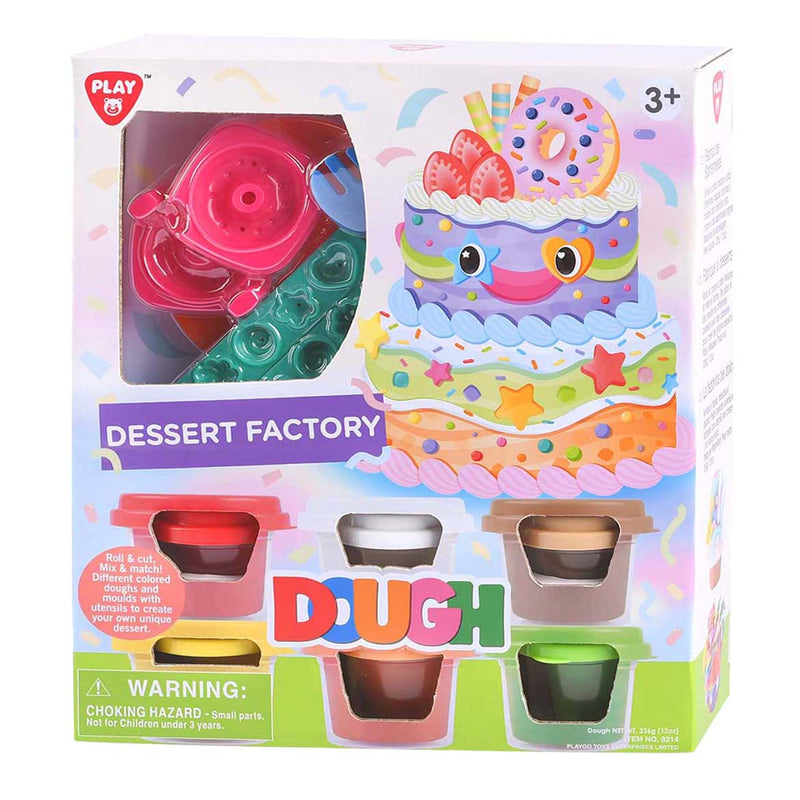 Afbeelding laden in galerijviewer, Playgo toetjes kleiset - 6 kleipotjes
