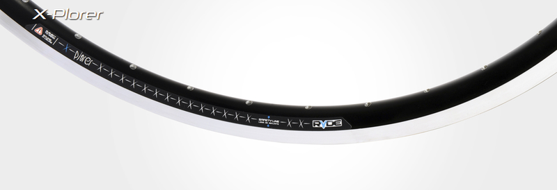 Afbeelding laden in galerijviewer, Ryde Velg X-Plorer R 28 622 x 19C aluminium 36 gaats 14G zwart
