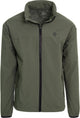 Agu go - regenjas - unisex - groen - m - poray 5.000 - ademend waterdicht - reflecterende details - compact opvouwbaar - 100% gerecycled polyester m