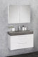 Differnz somero spiegelkast fsc 60 cm hoogglans wit