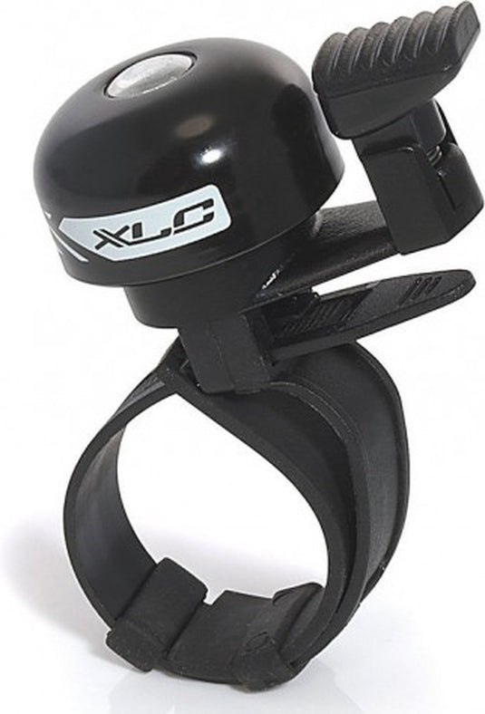 Xlc oversize dd-m05 mini fietsbel - zwart - 31.8mm