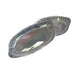 Cateringschaal aluminium ovaal 45x29 cm (10 stuks)