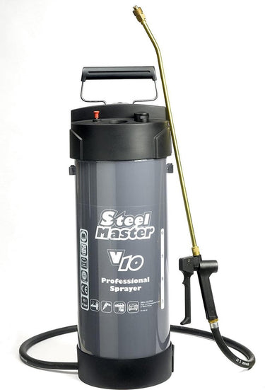 Gloria hogedrukspuit steelmaster v10 - 10 liter