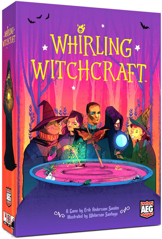 Alderac entertainment group whirling witchcraft - bordspel voor 2-5 spelers - magie strategie