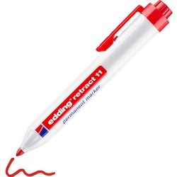 Permanentmarker edding met drukknop 11 1,5-3mm rood