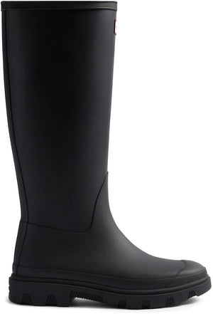 Hunter downpour tall boot unisex regenlaarzen - zwart 45