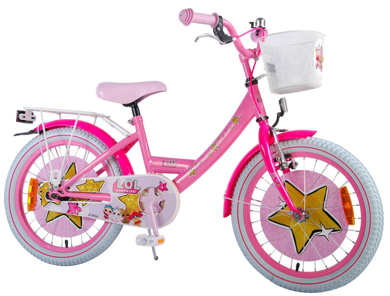 Afbeelding laden in galerijviewer, LOL Surprise Kinderfiets Meisjes 18 inch Roze
