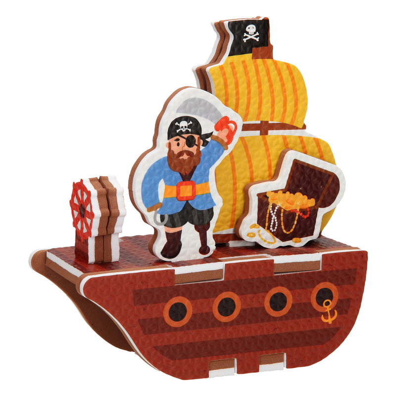 Afbeelding laden in galerijviewer, bad foam piratenboot 3d
