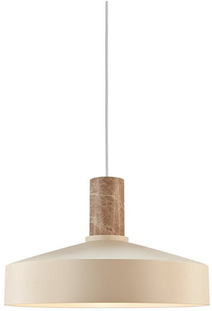 Nordlux -elvas marmer-hanglamp-e27-beige