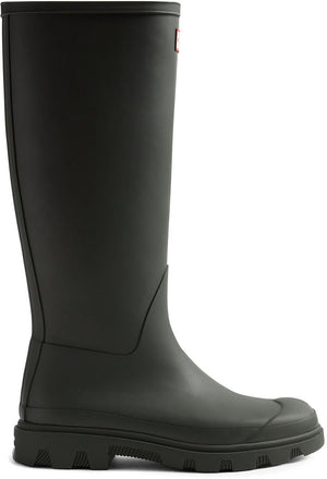 Hunter downpour tall boot unisex regenlaarzen - donkergroen 45