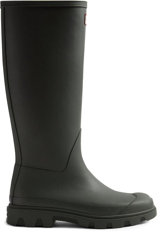 Hunter downpour tall boot unisex regenlaarzen - donkergroen 45