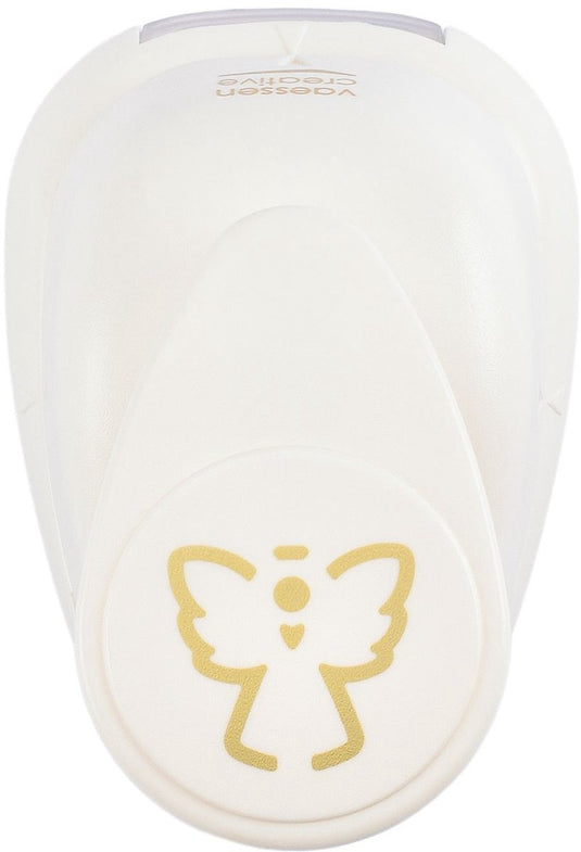 Vaessen creative pop up pons - figuurpons - 3d engel - 1,9 x 2 cm
