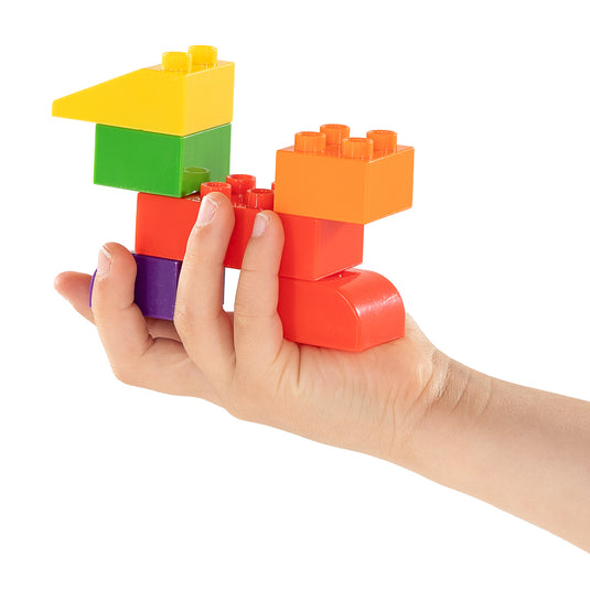 Gekleurde bouwblokjes, 90st.