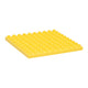 Bouwplaat geel - 16x16cm