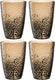 Leonardo matera longdrinkglas 340ml zand - set 4