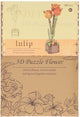 Lobbes speelgoed bv houten 3d bouwpakket tulpen - 60dlg.