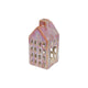 Countryfield donte theelicht huis rood 7,8x7,8x16cm