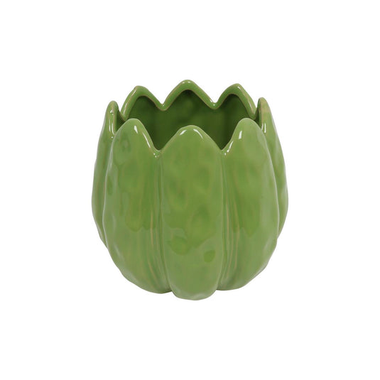 Countryfield nevin bloempot tulp groen 12x12x13cm