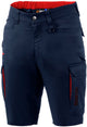 Sparco werkbermuda hawaii werkbroek - zwart grijs - maat l