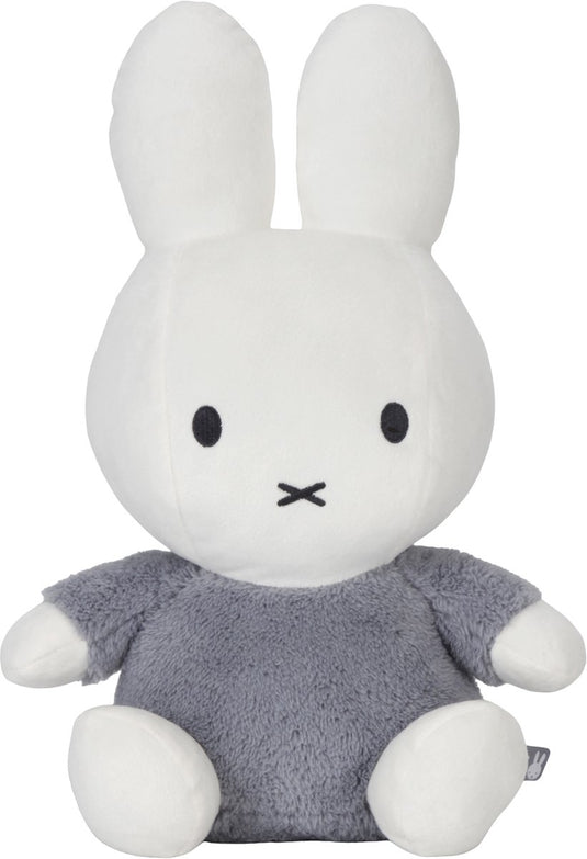 Tiamo nijntje knuffel fluffy blauw - 35 cm
