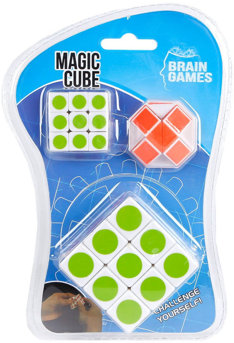 Afbeelding laden in galerijviewer, Van manen puzzelkubus set van 3 - breinbreker speelgoed voor kinderen.
