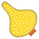 Bikecap Zadeldek Yellow Small Dot