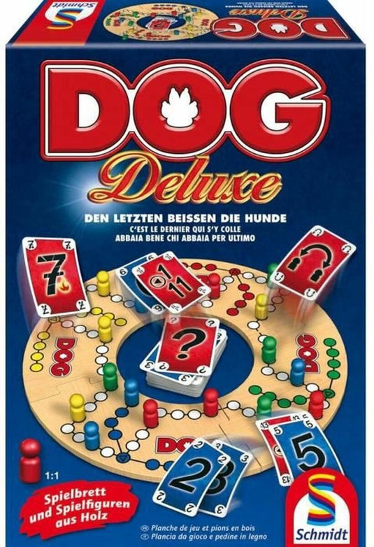 Schmidt ® - bordspel dog® deluxe - familiespel - luxe uitvoering - 2-6 spelers- vanaf 8 jaar