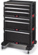 Keter werkplaatswagen met 6 laden zwart