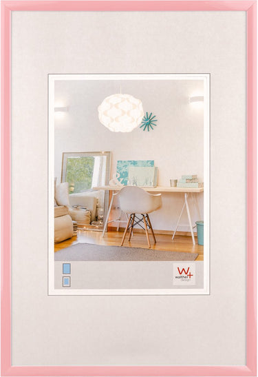 Walther new lifestyle - kunststof lijst - fotoformaat 40x50 cm - roze