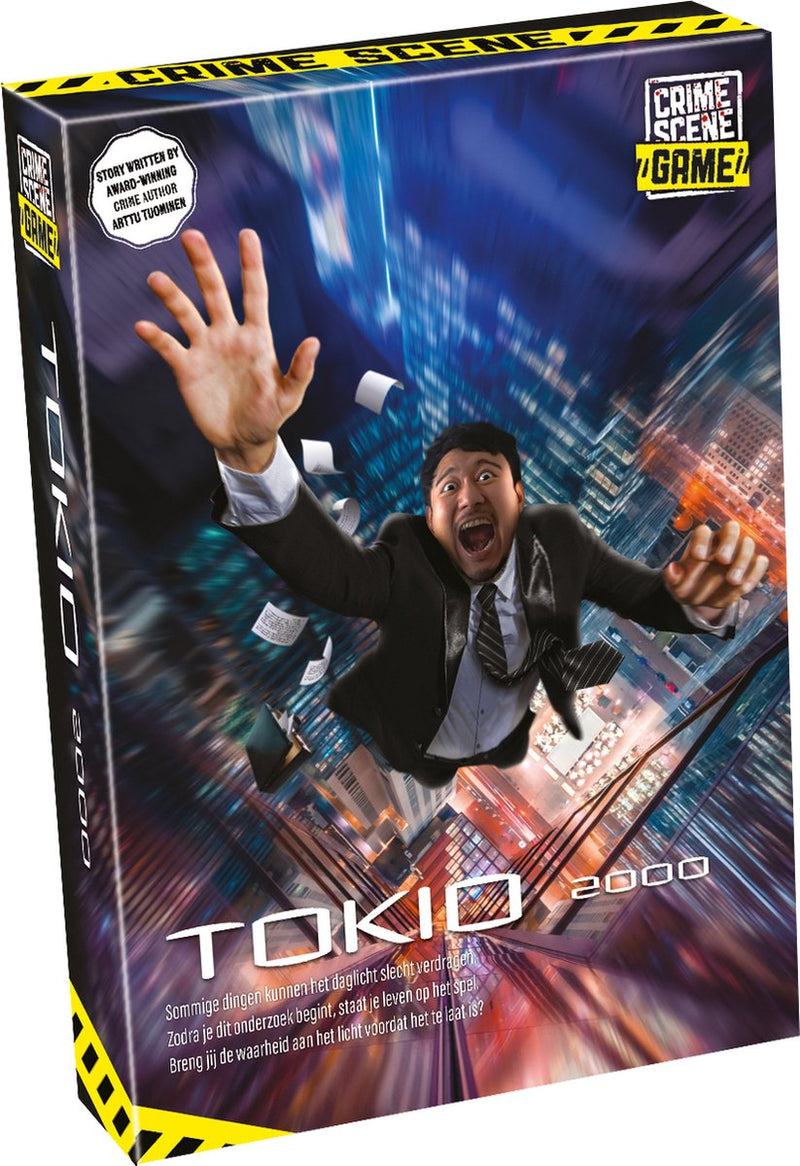 Afbeelding laden in galerijviewer, Tactic crime scene tokyo 2000 – bordspel – misdaadspel – complex stadsdrama in japan – diepgaand onderzoek en deductie – crime scene serie – game storm studio – 1 of meer spelers – vanaf 18 jaar
