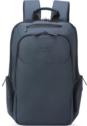 Delsey parvis plus laptop backpack - water resistant - 2 compartments - 13,3 inch - grey