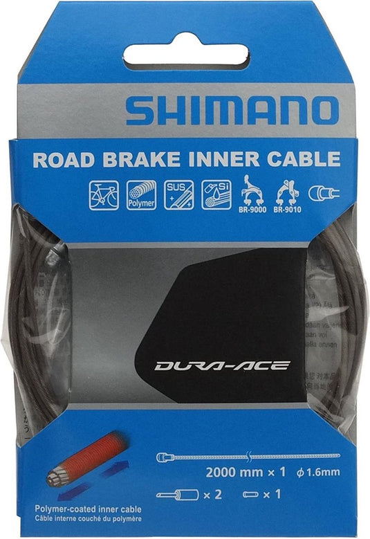 Shimano dura-ace bc-9000 remkabel polymeer coating goud