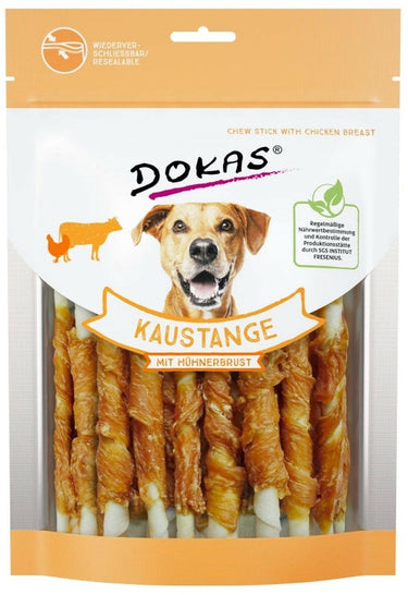 Dokas hondensnack kauwstaaf met kipfilet - 200g