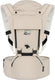 Deryan pack ergonomische draagzak - babydrager + opbergvakjes - zand