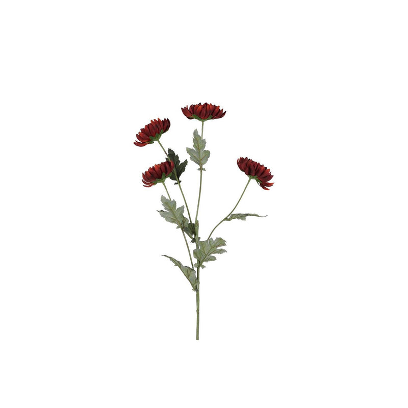 Afbeelding laden in galerijviewer, Countryfield kunsttak chrysanthemum bruin 20xh83,8cm
