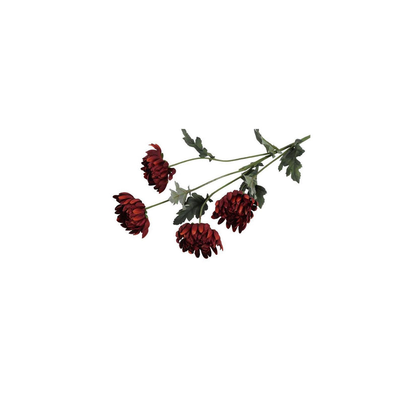 Afbeelding laden in galerijviewer, Countryfield kunsttak chrysanthemum bruin 20xh83,8cm
