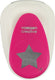 Vaessen creative pons - figuurpons - ster - 3,4 x 3,6 cm
