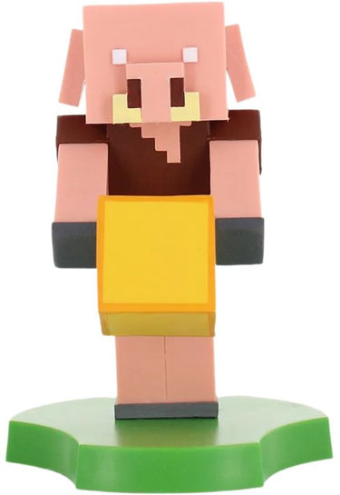 Cableguys minecraft - piglin - figurine standaard voor telefoon | oplaadcase (cable guys mini)