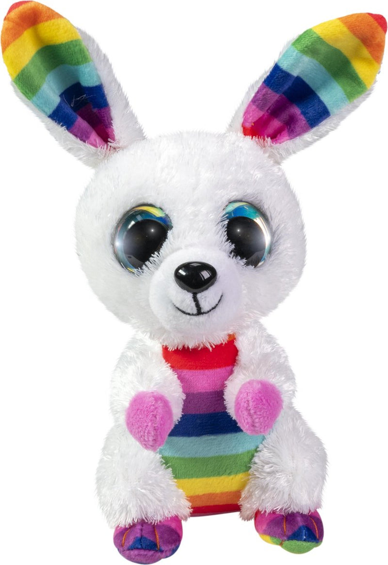 Afbeelding laden in galerijviewer, Lumo stars knuffel - konijn rainbow, 15cm
