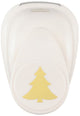 Vaessen creative pons - figuurpons - dennenboom - 2,2 x 2,2 cm