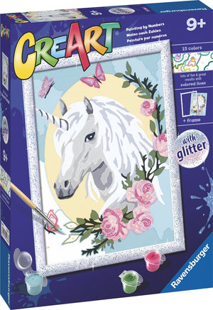 Ravensburger creart schilderen op nummer - unicorn portrait