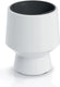 Prosperplast bloempot rond heos p 27cm wit