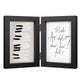 Henzo fotolijst piano tweeluik 13x18cm zwart