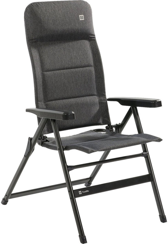 Travellife campingstoel lago comfort ligstoel - opvouwbare stoel, verstelbaar, 120 kg