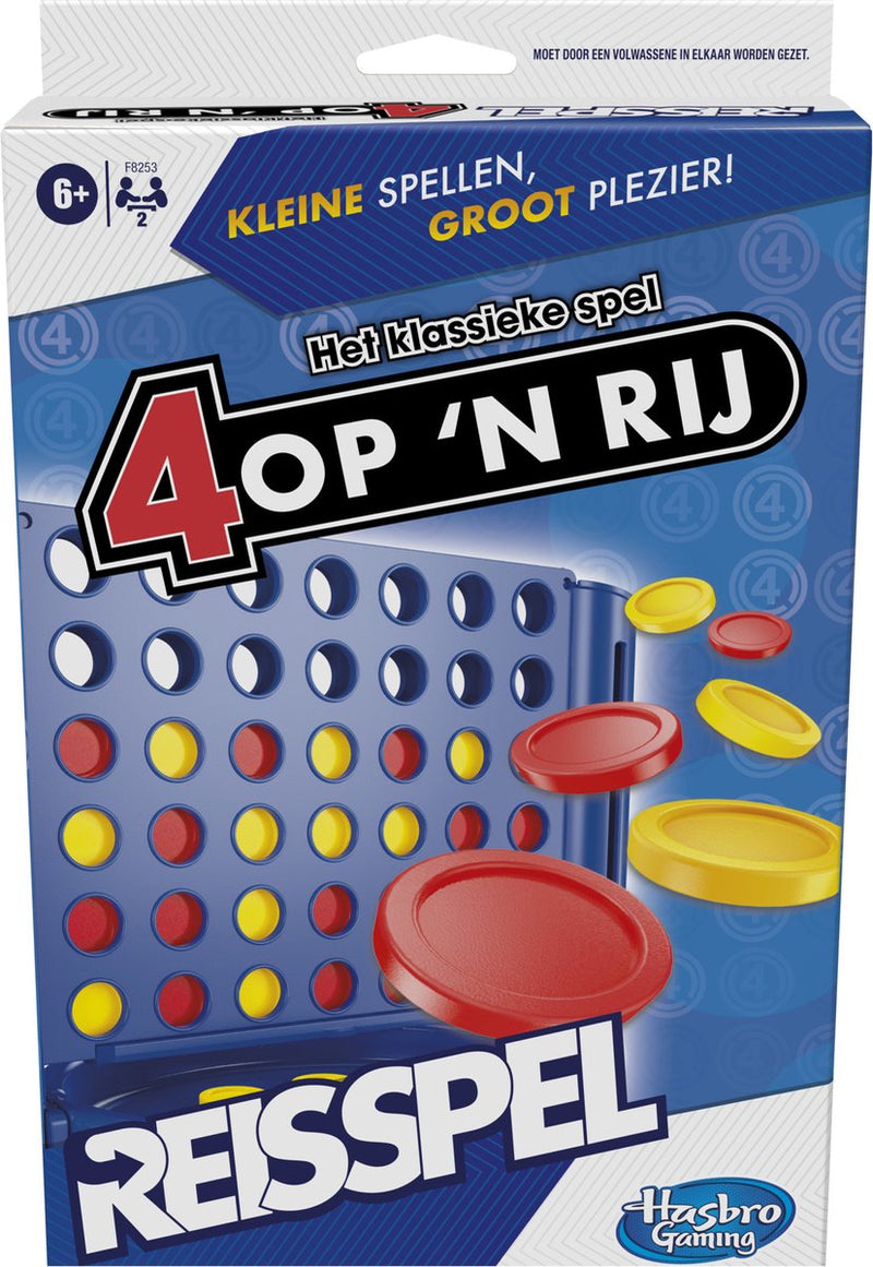 Afbeelding laden in galerijviewer, Hasbro gaming vier op 'n rij - reisspel -
