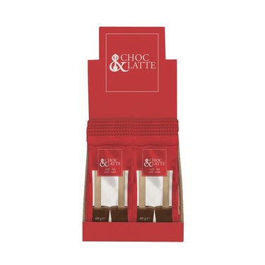 Hamlet choc latte melk 2x30gr (12 stuks)