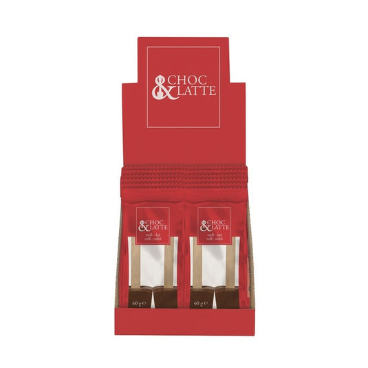 Hamlet choc latte melk 2x30gr (12 stuks)